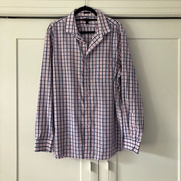 J Crew Mens Noniron Button Down 